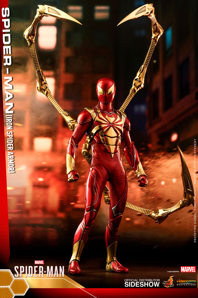 Hot Toys Spider-Man (Iron Spider Armor) 1/6th scale Collectible Figure  VGM38 - Toys Wonderland