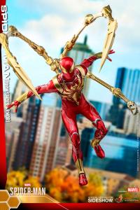 Gallery Image of Spider-Man (Iron Spider Armor) Sixth Scale Figure
