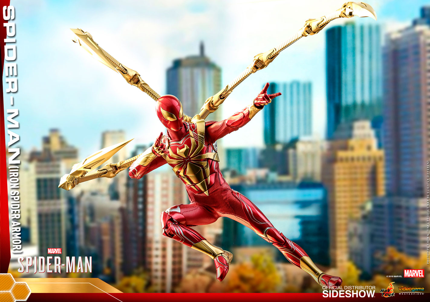 spiderman iron spider hot toys