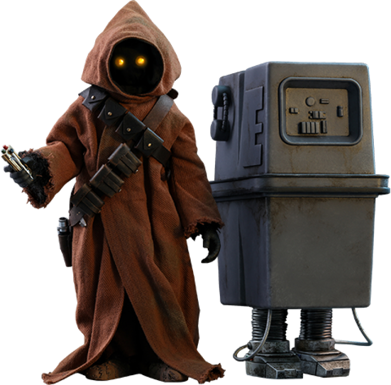 Jawa & EG-6 Power Droid Sixth Scale Figure Set by Hot Toys (904942)