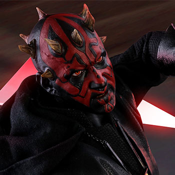 2006.SIDESHOW/STAR WARS“DARTH MAUL” Star Wars Darth Maul Sixth Scale Figure by Hot Toys