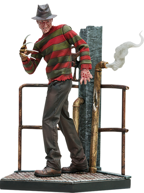 Freddy Krueger Deluxe Statue By Iron Studios Sideshow Collectibles