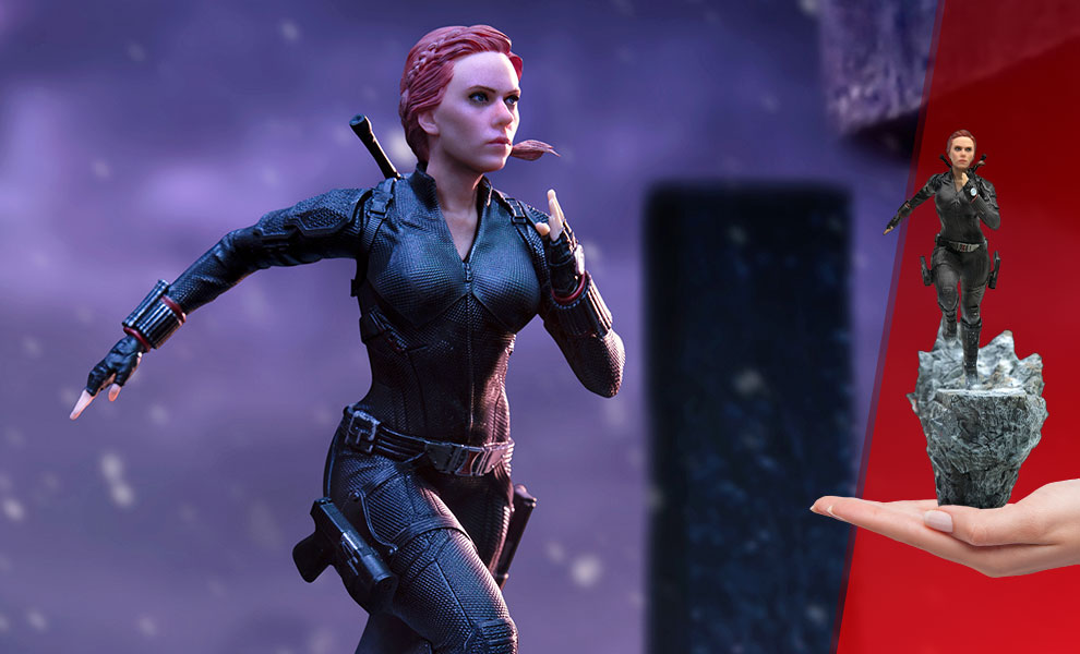 Gallery Feature Image of Black Widow 1:10 Scale Statue - Click to open image gallery