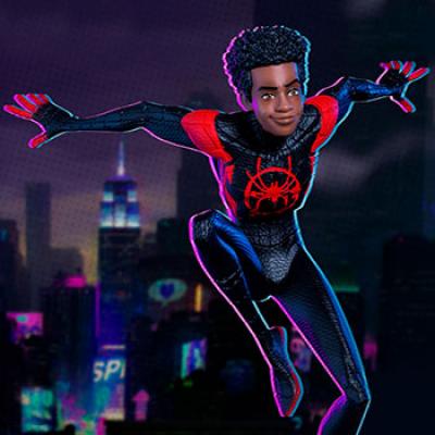 Miles Morales 1:10 Scale Statue by Iron Studios