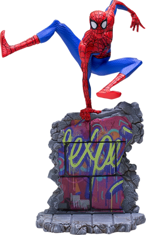 NUOVO SPIDER-MAN nel SPIDER-Verse MARVEL domez 2/" Figura Peter Parker #1