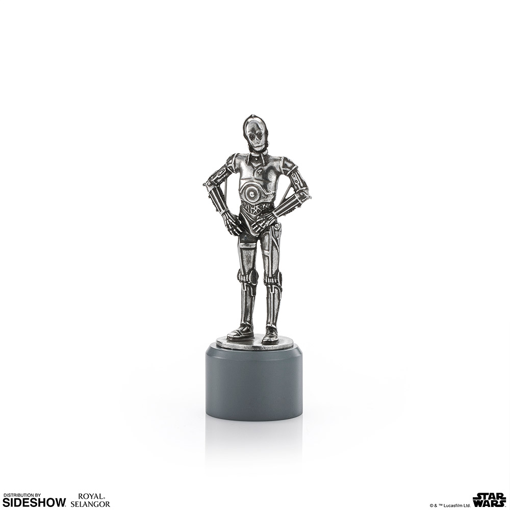 star wars classic chess set pewter collectible by royal selangor