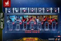 Gallery Image of Iron Man Hall of Armor Miniature Collectible Set
