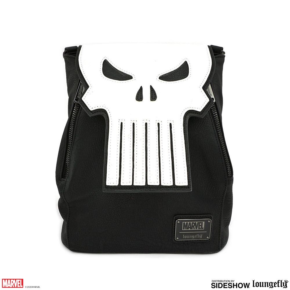 Loungefly Marvel Punisher Logo Mini Backpack - Thumbnail 2