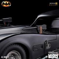 Gallery Image of Batman & Batmobile Deluxe 1:10 Scale Statue