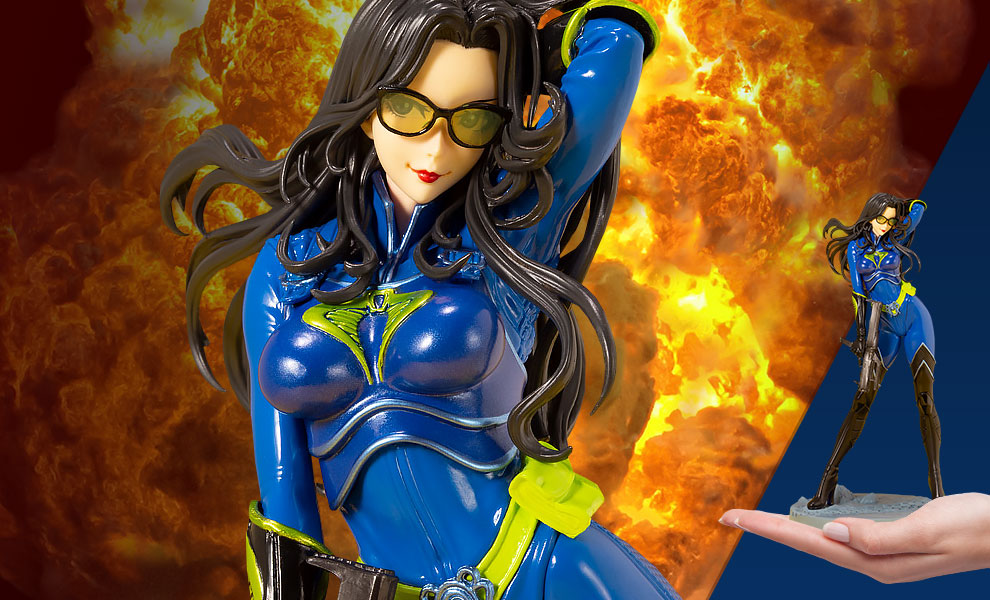 Gallery Feature Image of Baroness (25th Anniversary Blue Color) Statue - Click to open image gallery
