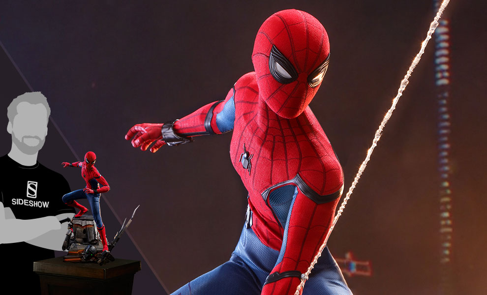 Gallery Feature Image of Spider-Man Quarter Scale Figure - Click to open image gallery