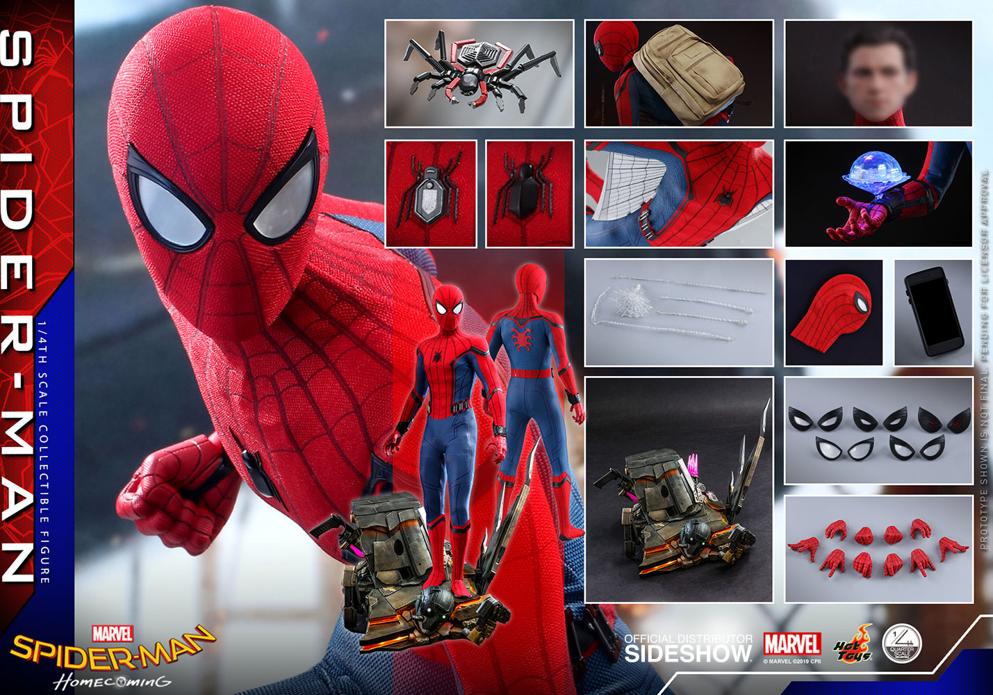 hot toys spider man