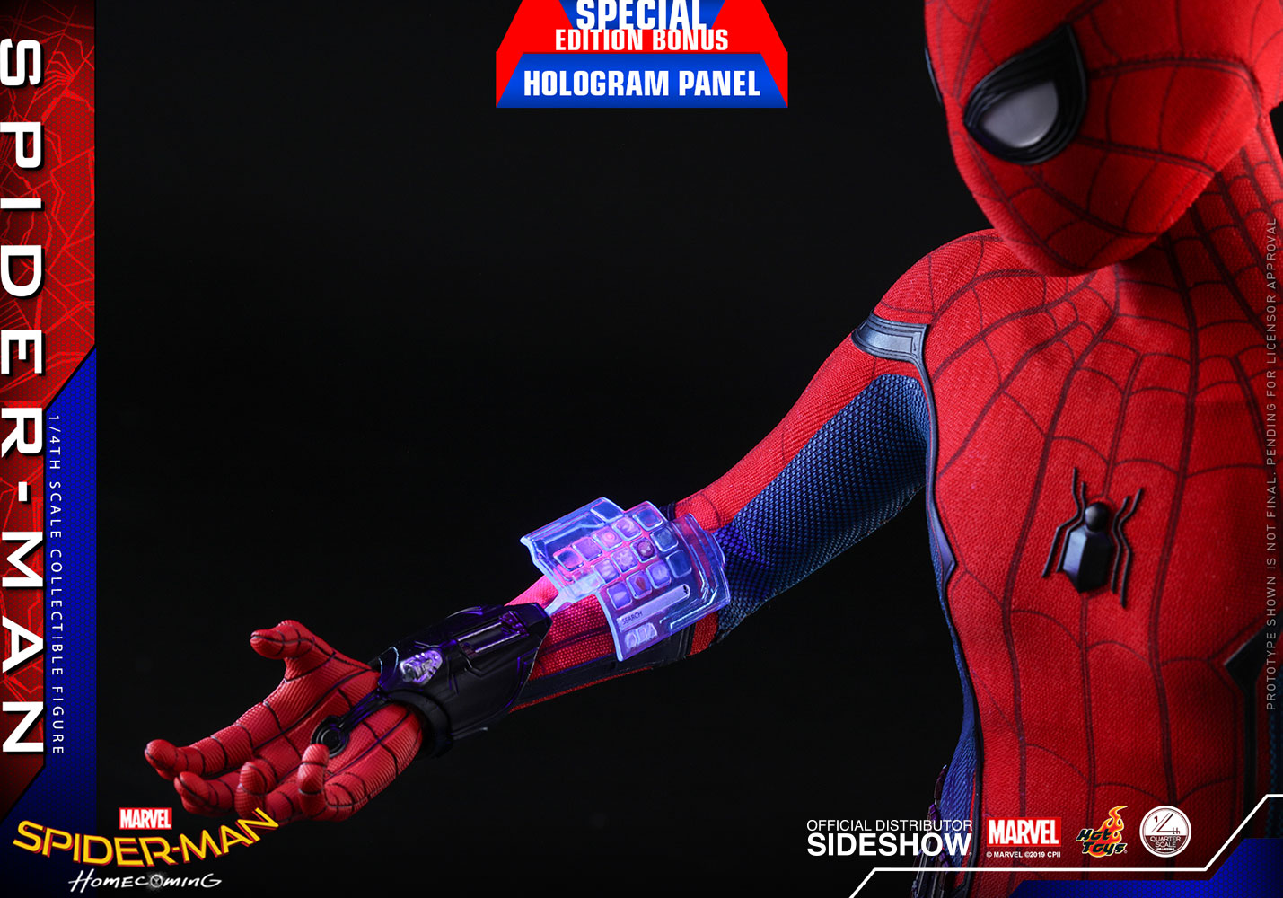 homecoming spiderman hot toys