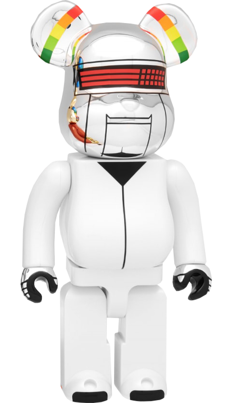 Be@rbrick Daft Punk: Thomas Bangalter 1000% (Discovery Version) Vinyl Collectible by Medicom Toy