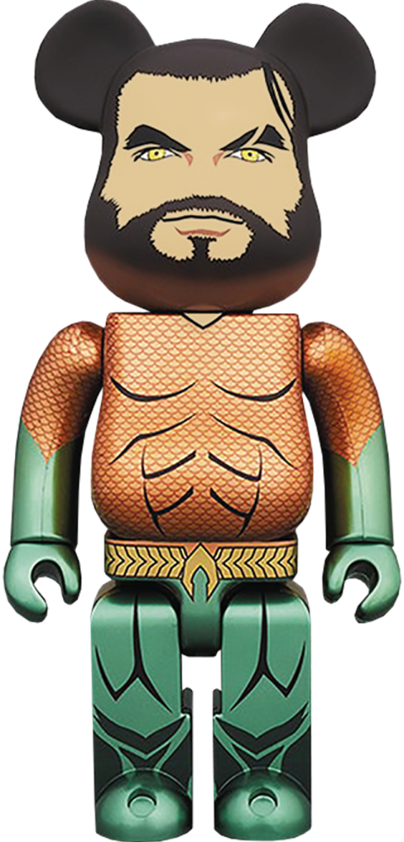 Be@rbrick Aquaman 400% Vinyl Collectible by Medicom Toy