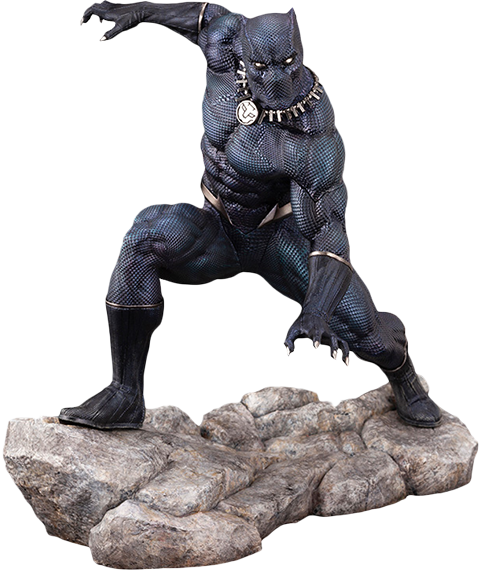 black panther figurine