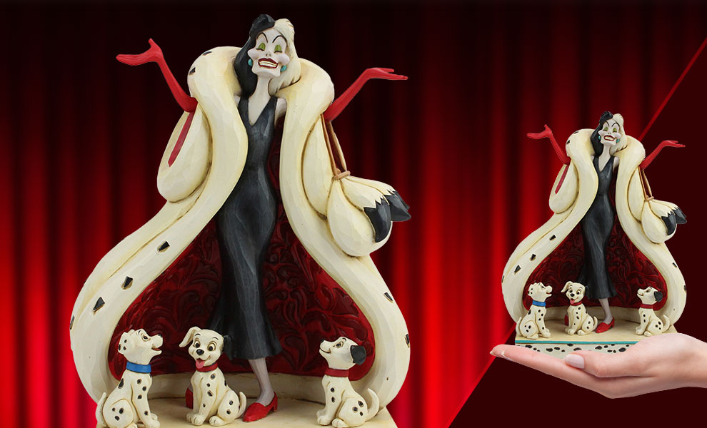 Gallery Feature Image of Cruella De Vil Figurine - Click to open image gallery