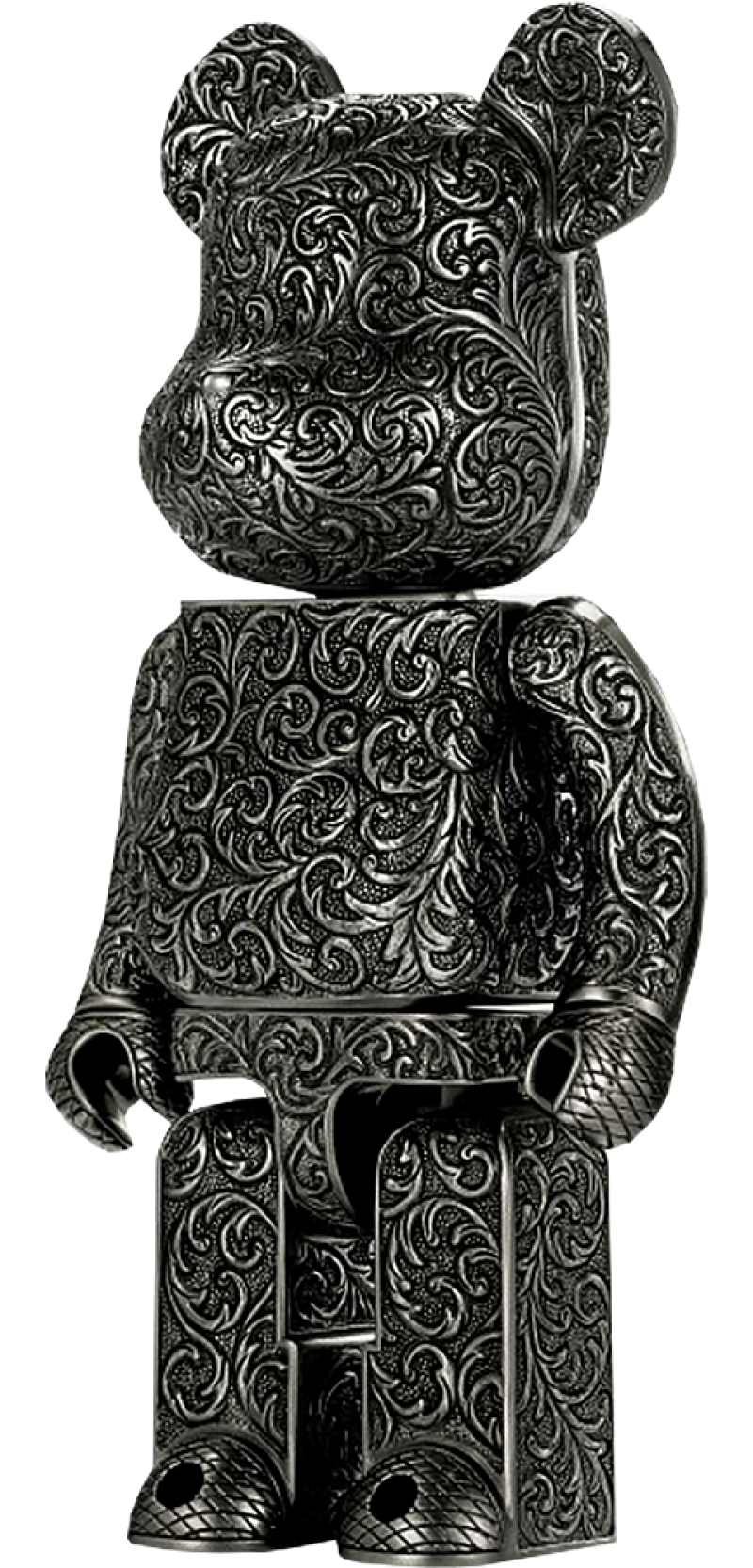 Be@rbrick Royal Selangor (Arabesque Black) 400% Vinyl Collectible by Medicom Toy