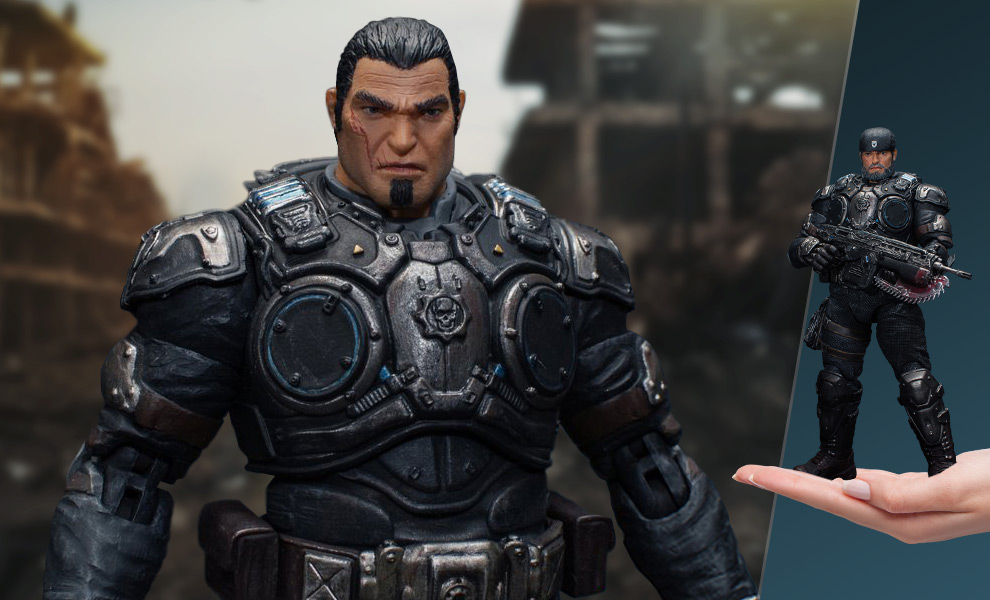 Storm Collectibles 1/12 Marcus Fenix Gears of War : Toys & Games
