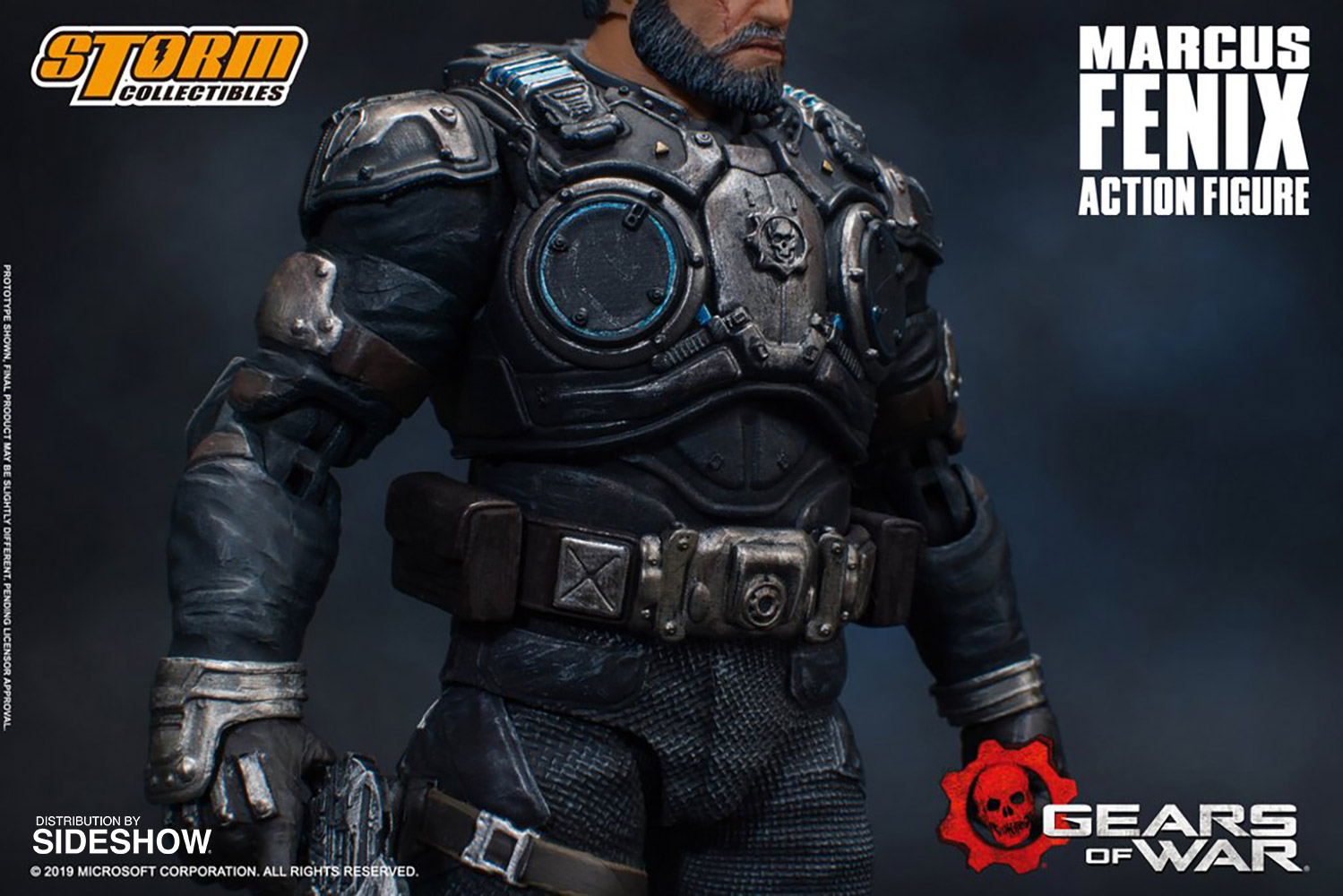 The Marcus Fenix 1 12 Action Figure Sideshow Collectibles