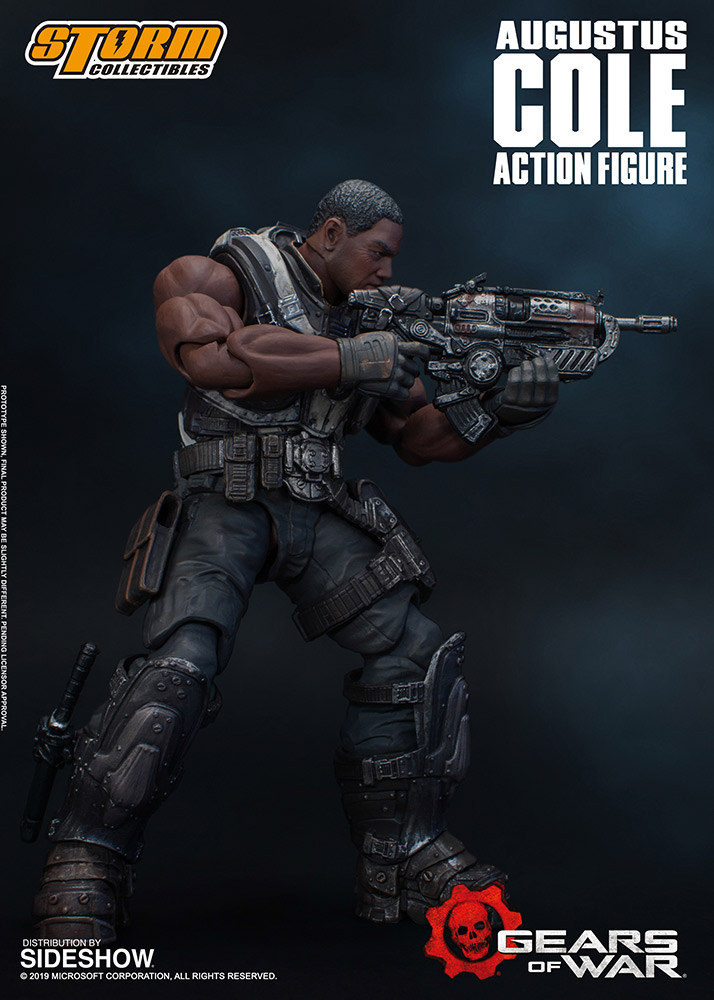 Storm Collectibles 1//12 Gears of War 5 Augustus Cole Scale Action Figure USA