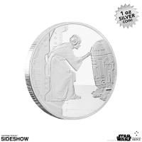 Gallery Image of Princess Leia Organa Silver Coin Silver Collectible