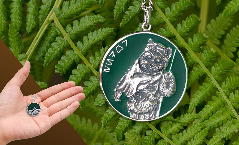 Endor Planetary Medallion Star Wars Jewelry
