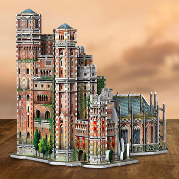 THE RED KEEP NEW playing 3D Puzzle 