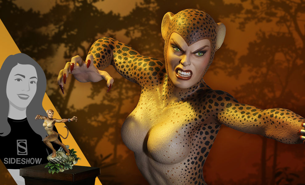 Gallery Feature Image of Super Powers Cheetah Maquette - Click to open image gallery