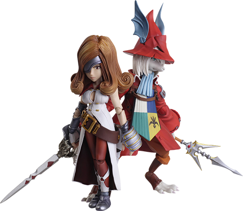 final fantasy ix bring arts freya crescent & beatrix