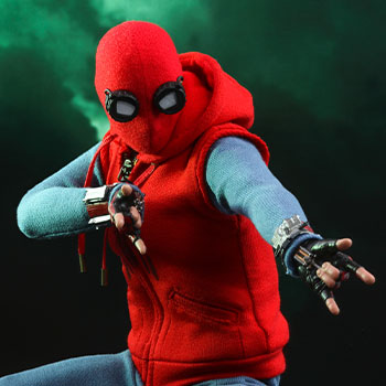 Spider-Man Homemade Suit Sixth Scale Figure | Sideshow Collectibles