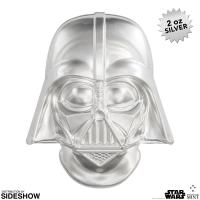 Gallery Image of Darth Vader Helmet Coin Silver Collectible