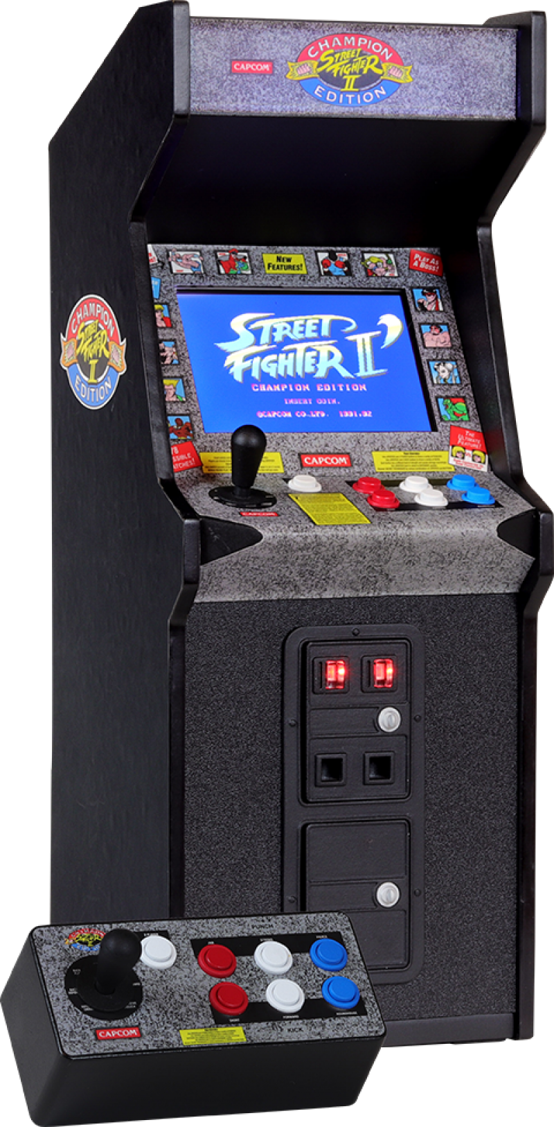 Street Fighter II: Champion Edition x RepliCade Scaled Replica by New Wave Toys