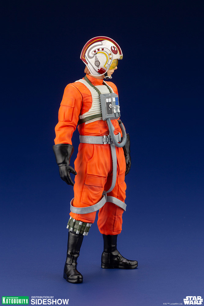KOTOBUKIYA ARTFX Star Wars a Hope Luke Skywalker X-wing Pilot 1/10 Figure Sw163 for sale online 