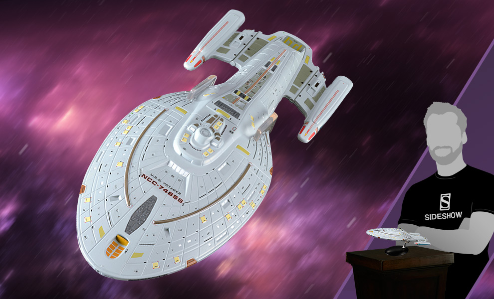 Gallery Feature Image of USS Voyager Model - Click to open image gallery