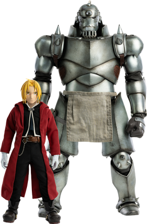 Alphonse Elric & Edward Elric (Twin Pack) Sixth Scale Figure Set