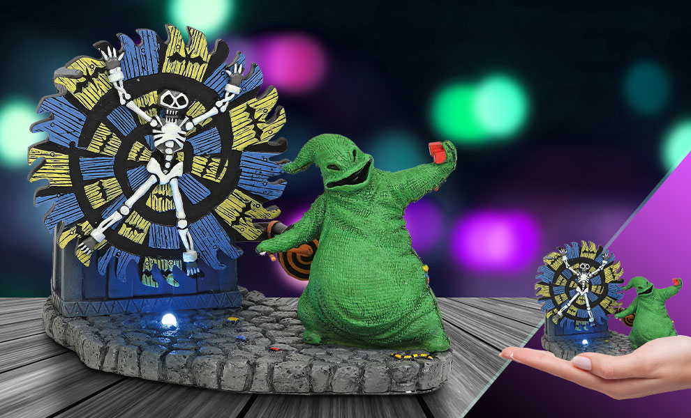 Gallery Feature Image of Oogie Boogie Gives a Spin Figurine - Click to open...