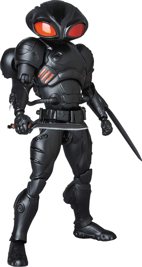 Black Manta MAFEX Collectible Figure | Sideshow Collectibles