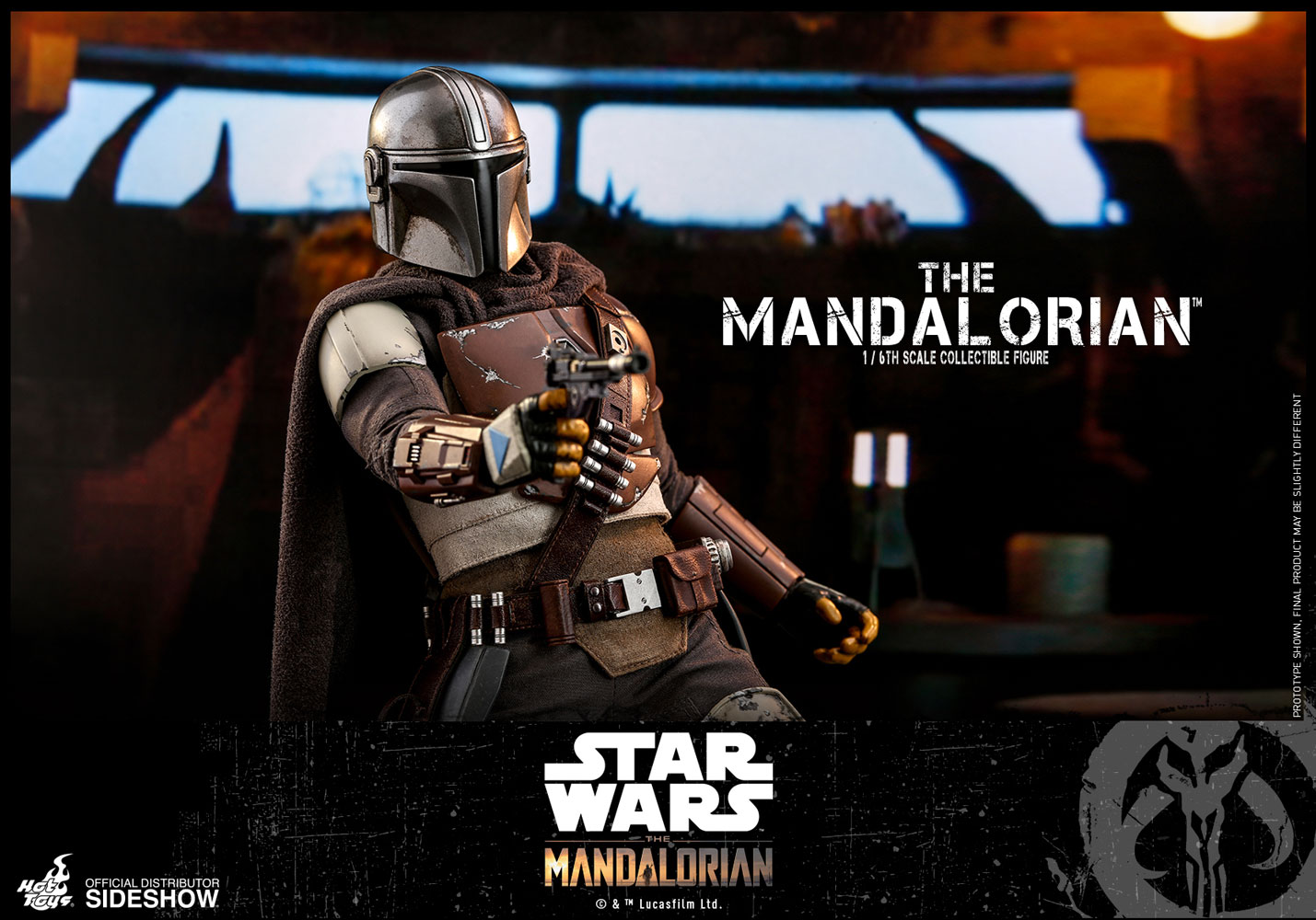 Hot Toys The Mandalorian TMS007 Wrist Gauntlets loose 1//6th scale