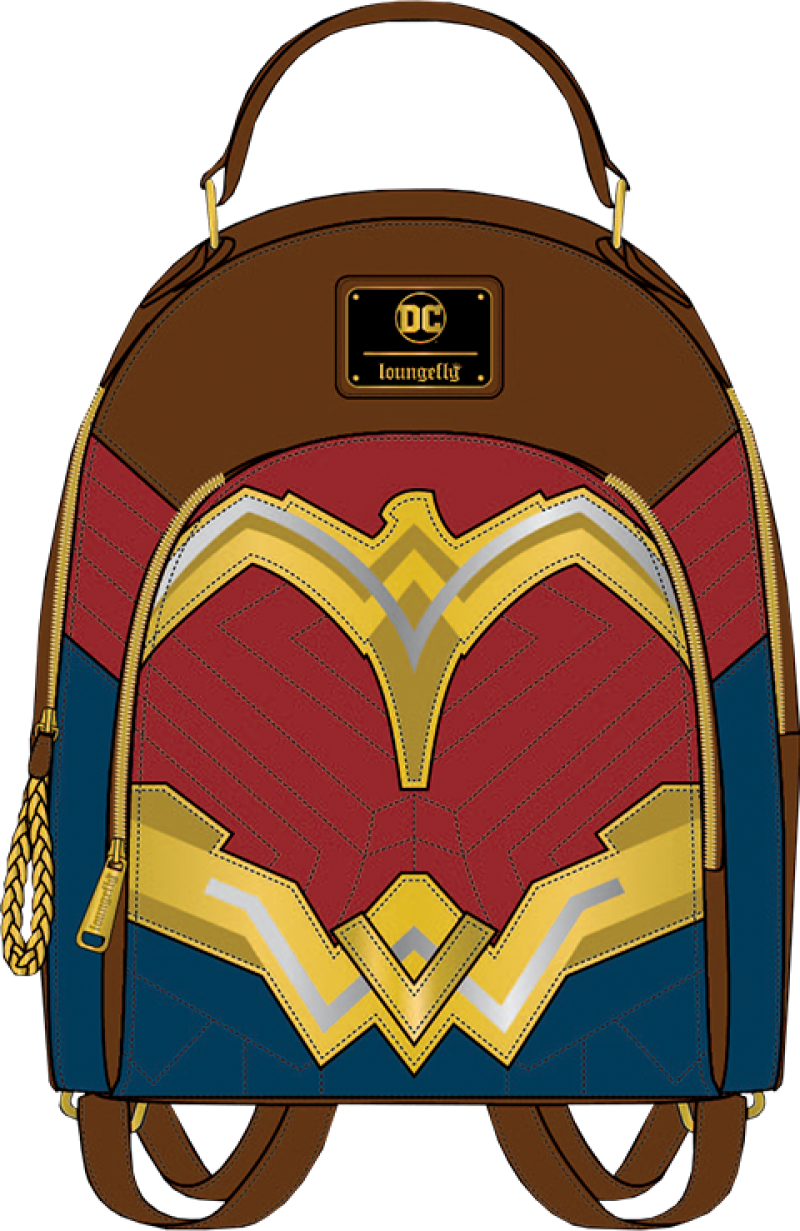 Wonder Woman Mini Backpack Apparel by Loungefly