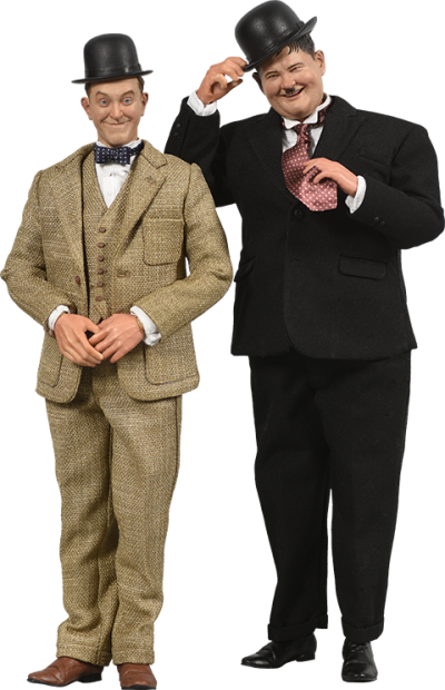 Stan Laurel and Oliver Hardy (Classic Suits)