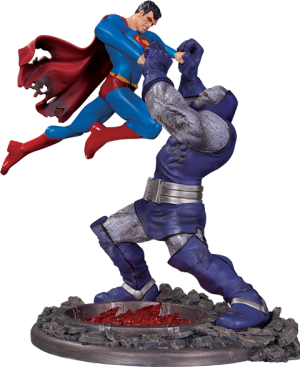 superman darkseid statue