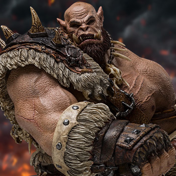 郵送買取 新品5台以上送料無料キャンペーン中！！  Warcraft Orgrim Standard Version Statue by Damtoys その他
