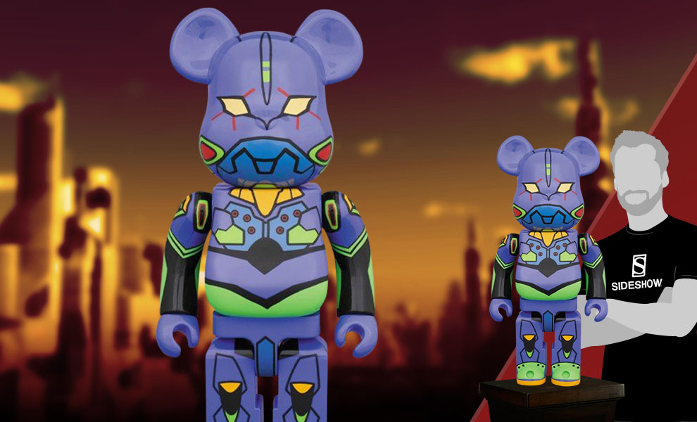 Gallery Feature Image of Be@rbrick Evangelion-01 1000% Bearbrick - Click to open image gallery