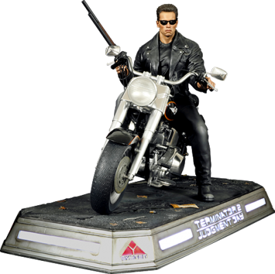 T-800 on Motorcycle