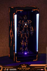 Gallery Image of Neon Tech War Machine Hall of Armor Diorama