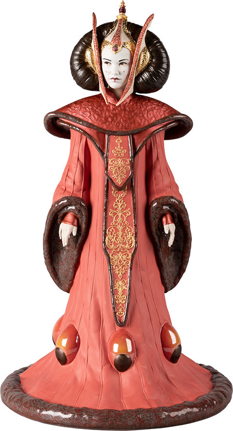 Lladró Queen Amidala in Throne Room Figurine