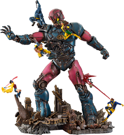 Iron Studios X-Men VS Sentinel #1 (Deluxe) 1:10 Scale Statue
