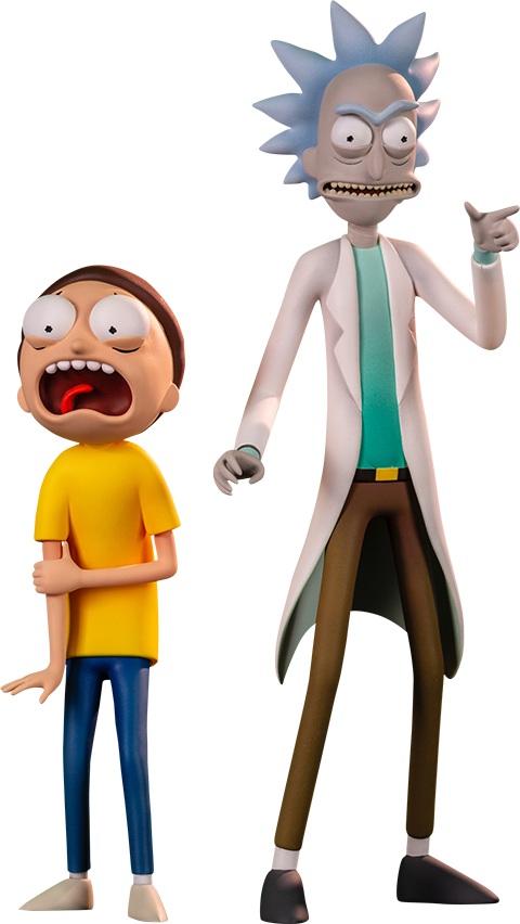 rick and morty figures
