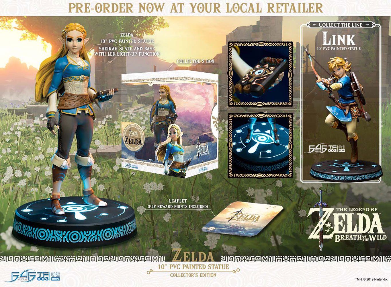 The Legend Of Zelda Breath Of The Wild Zelda Collector S Edition Statue Sideshow Collectibles